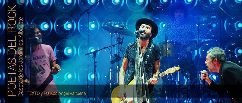 FESTIVAL POETAS DEL ROCK. QUIQUE GONZÁLEZ, IVÁN FERREIRO, LEIVA Y ROBE. VERSOS EN CLAVE DE ROCK